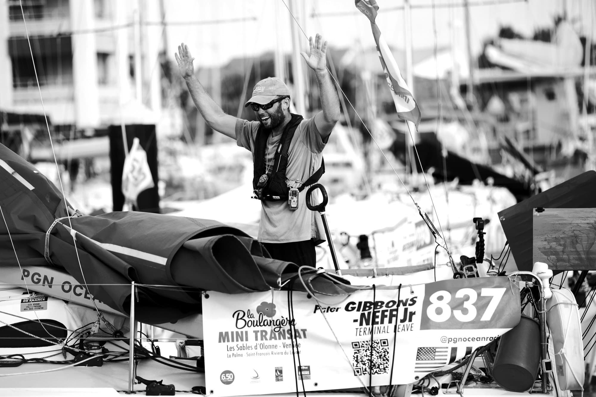 Peter Gibbons-Neff’s Foiling Mini Transat Campaign