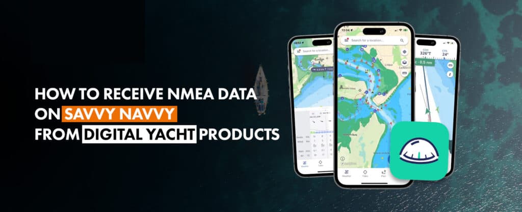 Savvy Navvy now accepts live NMEA instrument data