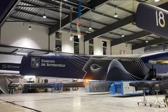 Maxi Gitana 18 Readies for Ocean Racing