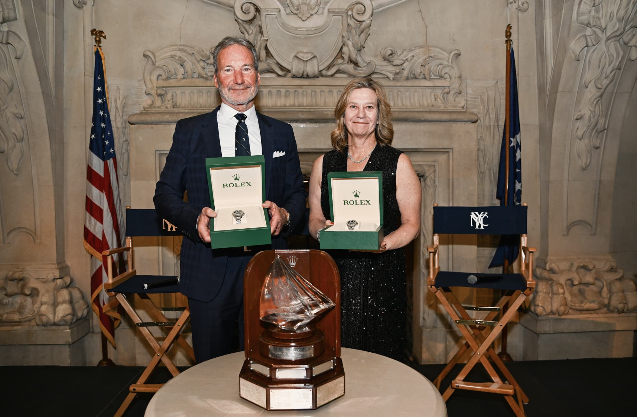 Cayard and Grondin Receive 2026 Rolex Yachts Honors