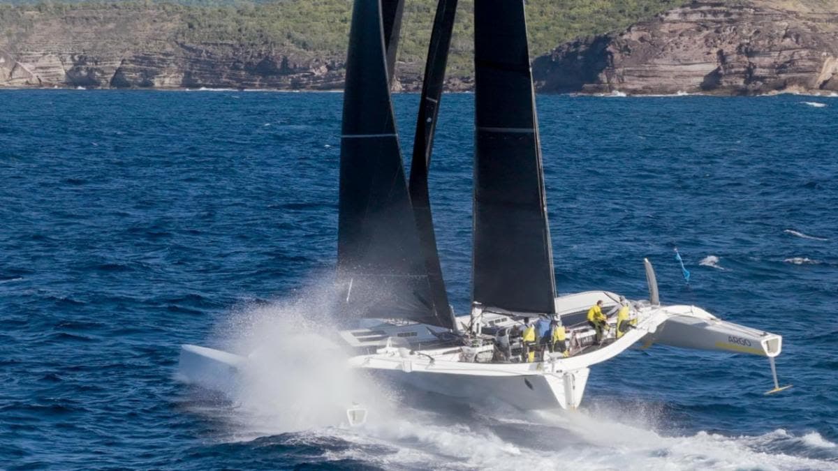 MOD70 Argo’s Record-Setting Transatlantic Charge