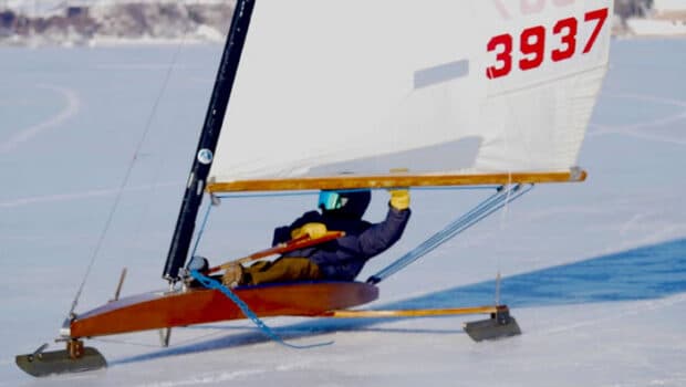 Winter Spotlight: Ice Sailing Back on the Navesink