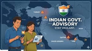 India warns nationals in Qatar, Turkey and Syria after strikes
