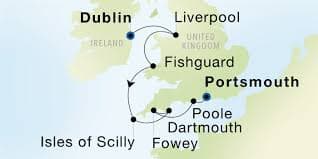 Charter Routes Around the British Isles