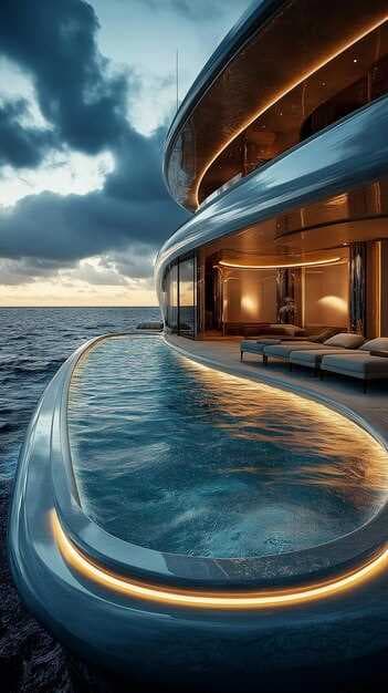 Extraordinary Swimming Pools on Multi-Million Dollar Charter Yachts - Luxury Yacht Pools and Ocean Oasis