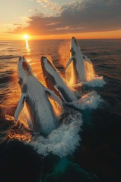 Synchronized Humpback Whales in the Strait of Georgia - A Wildlife Spectacle