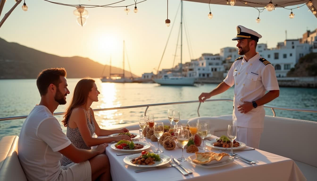 Vorteile des Charterns einer Yacht mit Crew gegenüber Bareboat