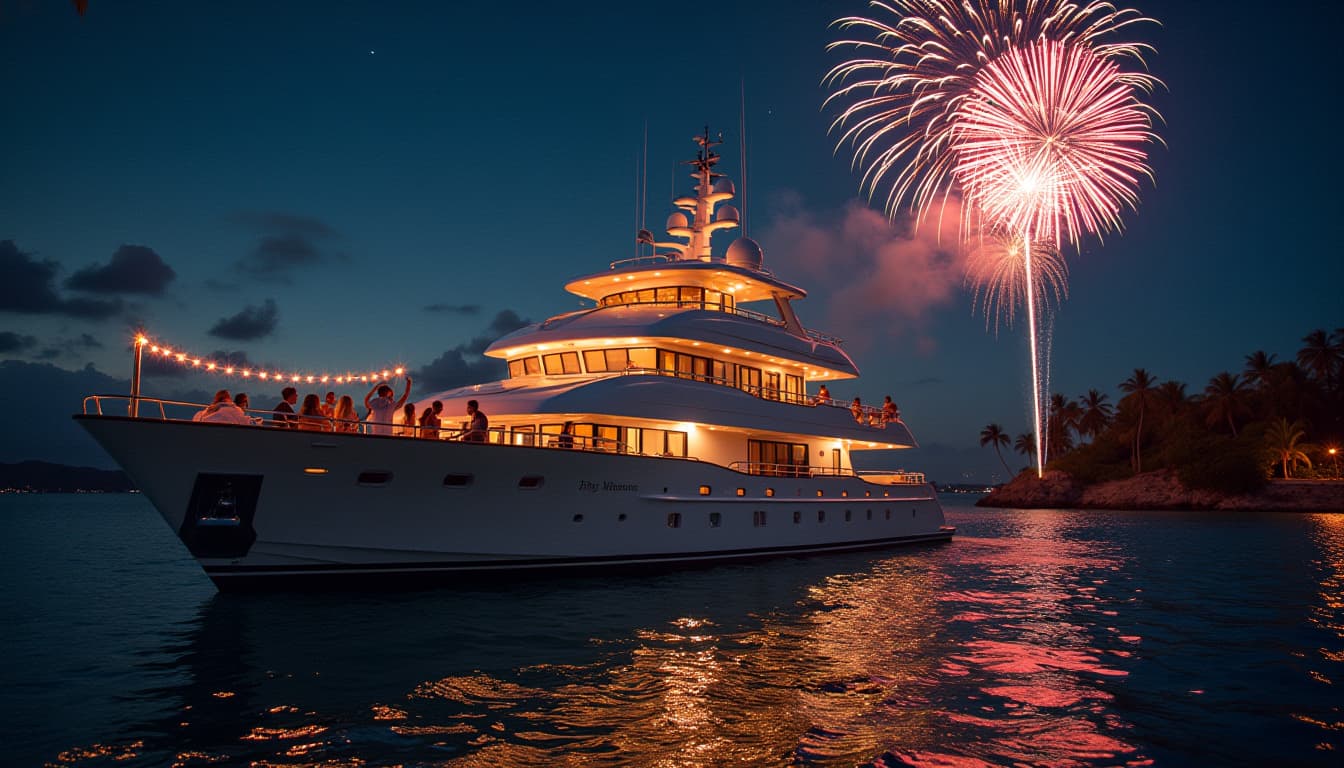 Yachts for New Year's holidays: ideas and options
