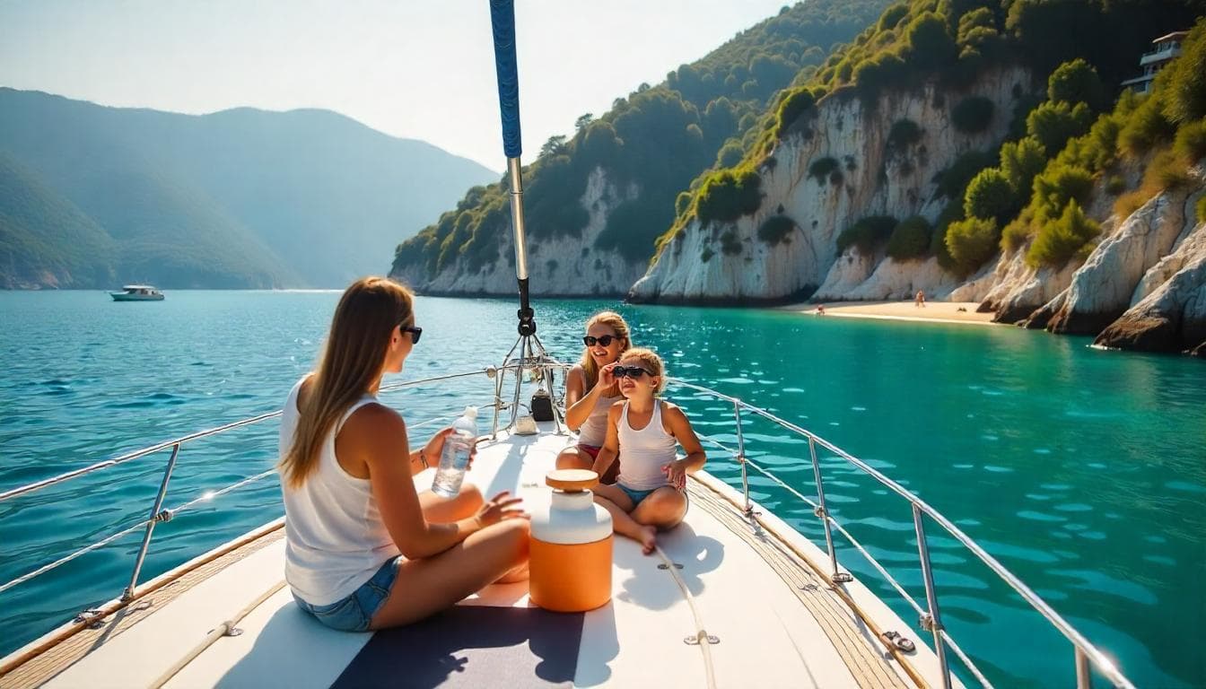 Ökotourismus auf einer Yacht in der Türkei: Pflege der Natur beim Segeln