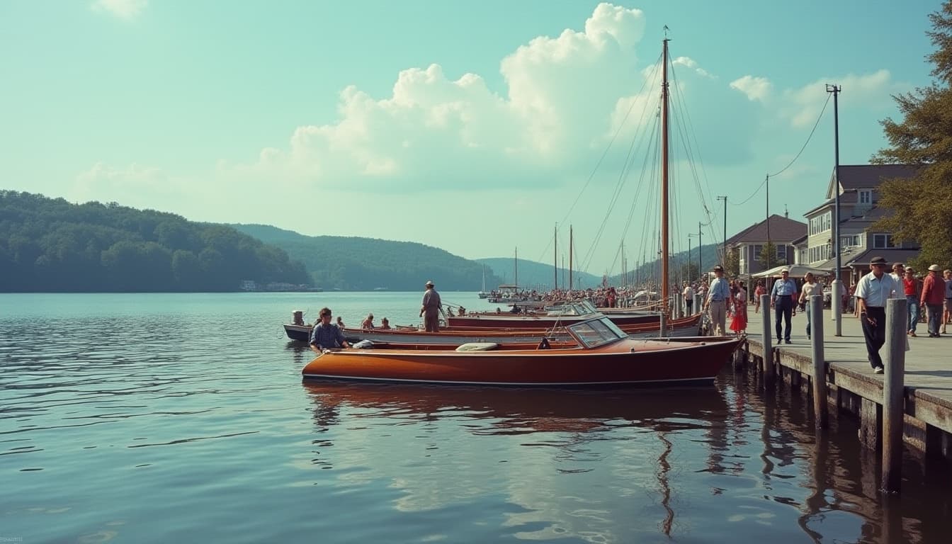 Principali Marina Intorno al Lago Hopatcong, New Jersey
