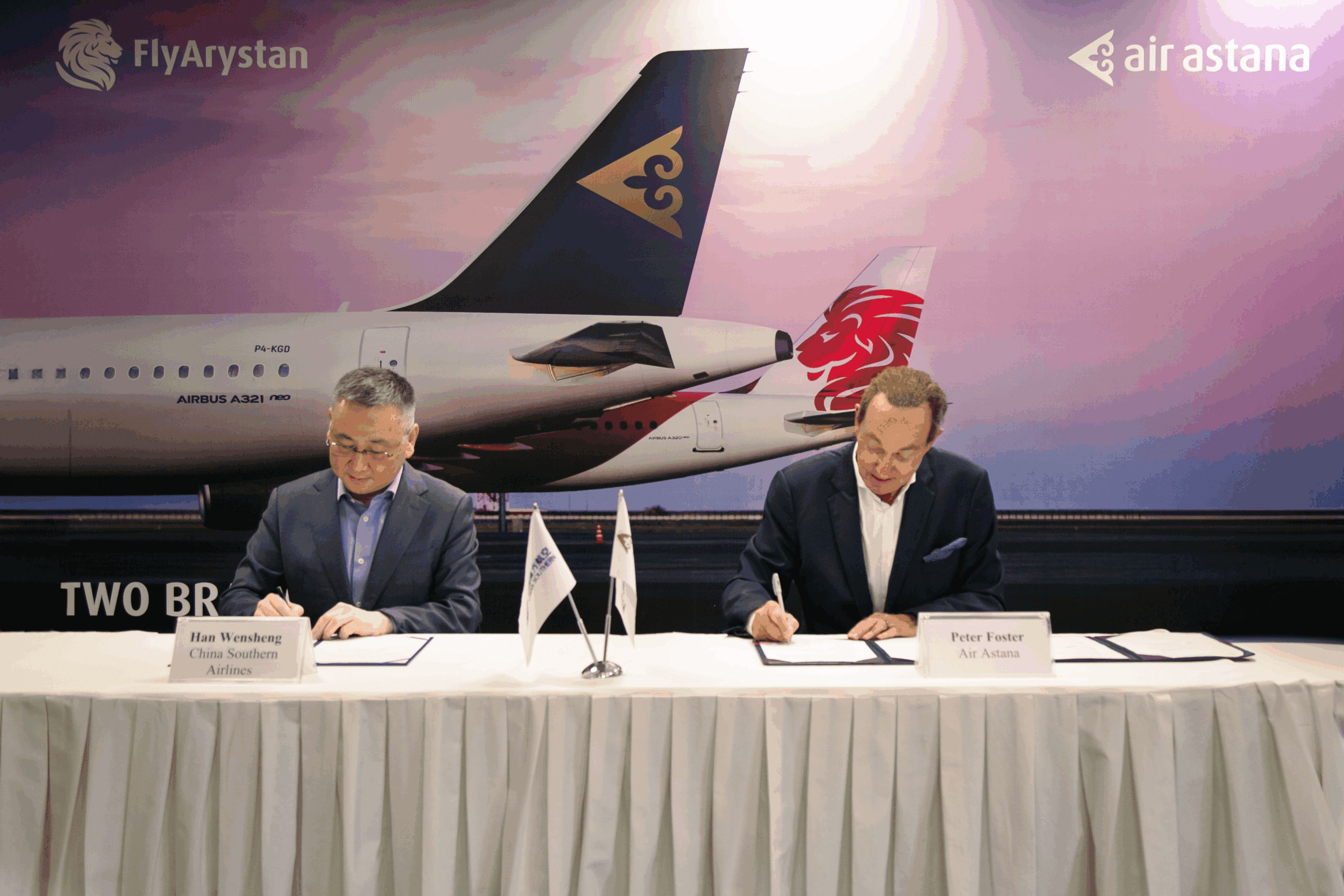 Air Astana and China Southern Airlines Forge New Path