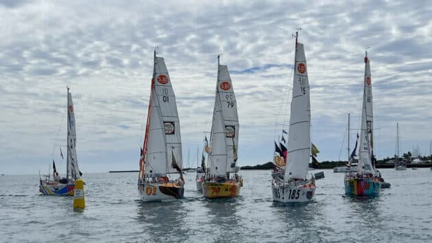 Mini Globe Race Unfolds: 12 Skippers Set Sail