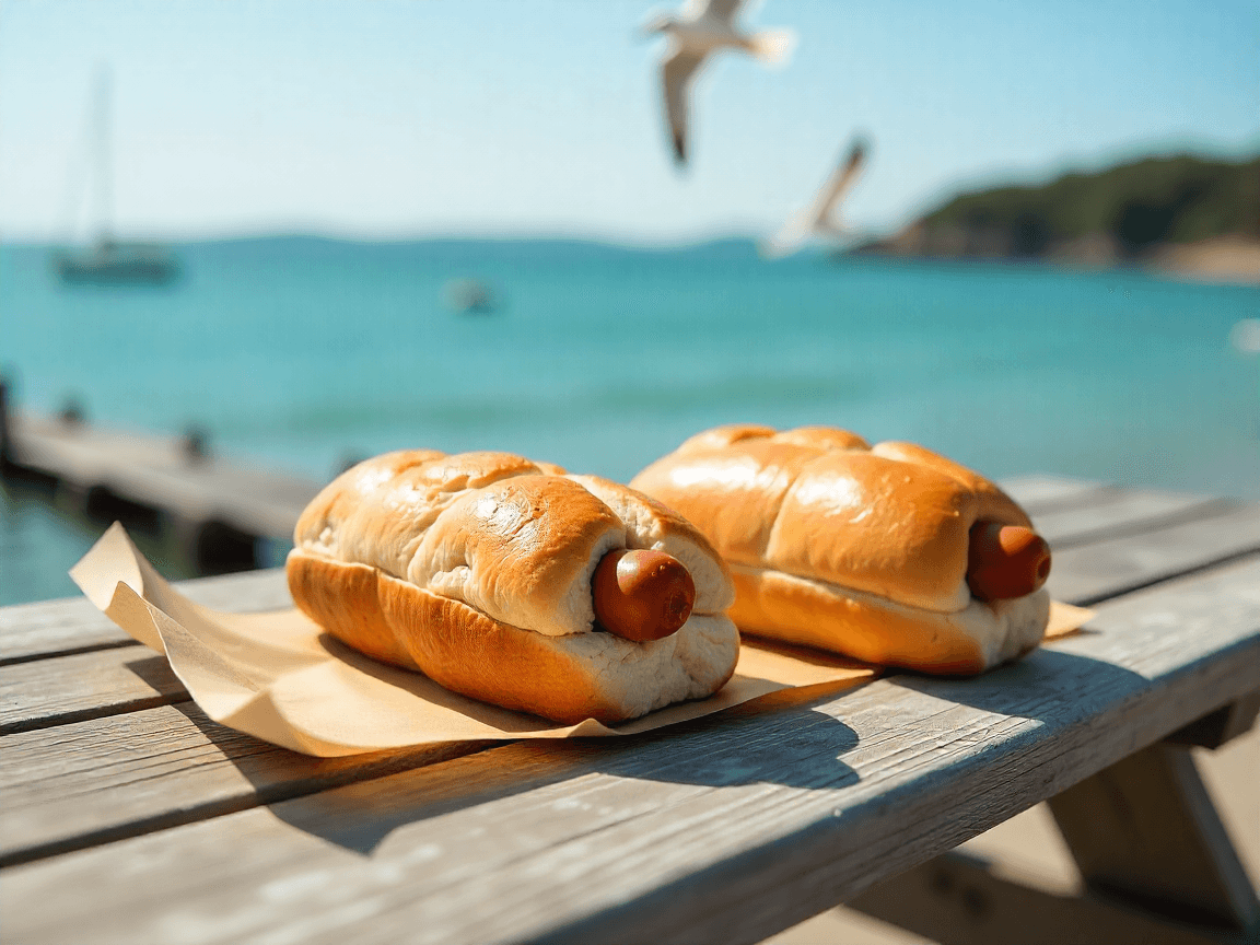Savory Creations: Homemade Hotdog Buns for the Sea