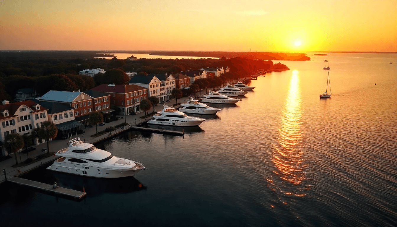 Marina di Charleston con le migliori valutazioni: viste storiche sul lungomare e migliori strutture portuali