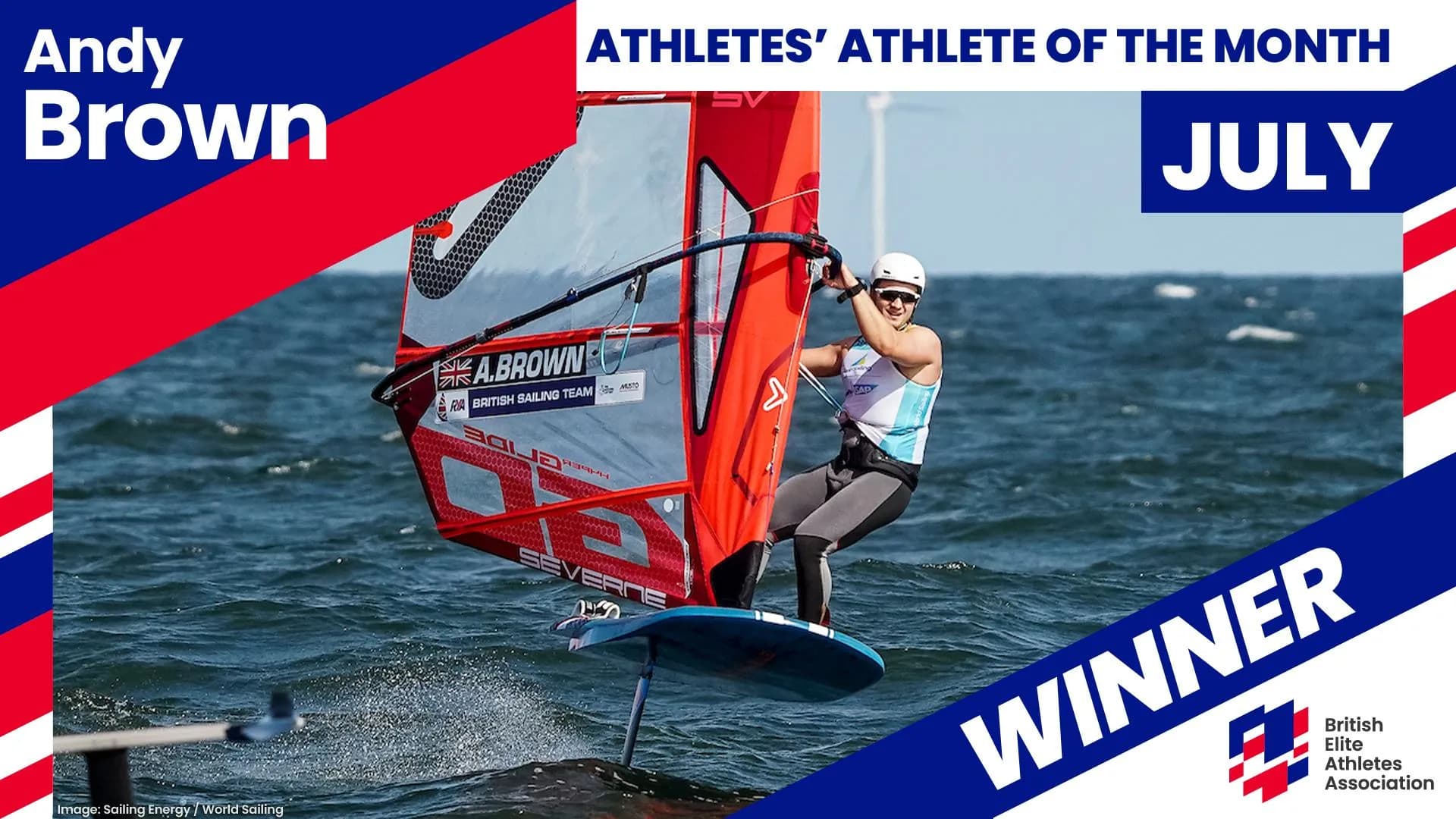 Celebrating Andy Brown's Achievement as Athlete of the Month