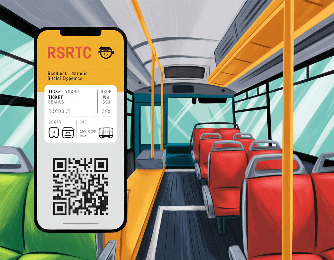 New RSRTC Mobile App Set to Transform Online Ticket Booking