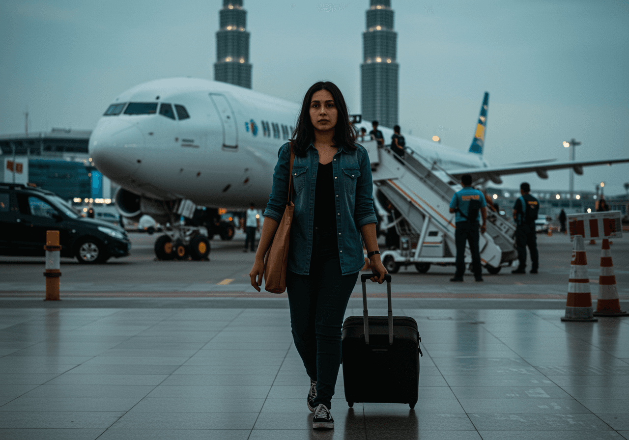 Royina Garma Leaves for Malaysia Despite Immigration Alerts
