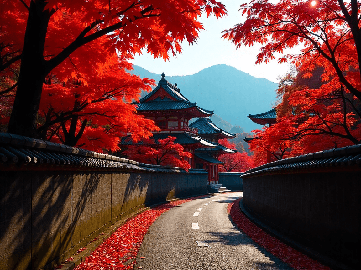 Explore Japan's Fall Foliage and Relaxing Hot Springs