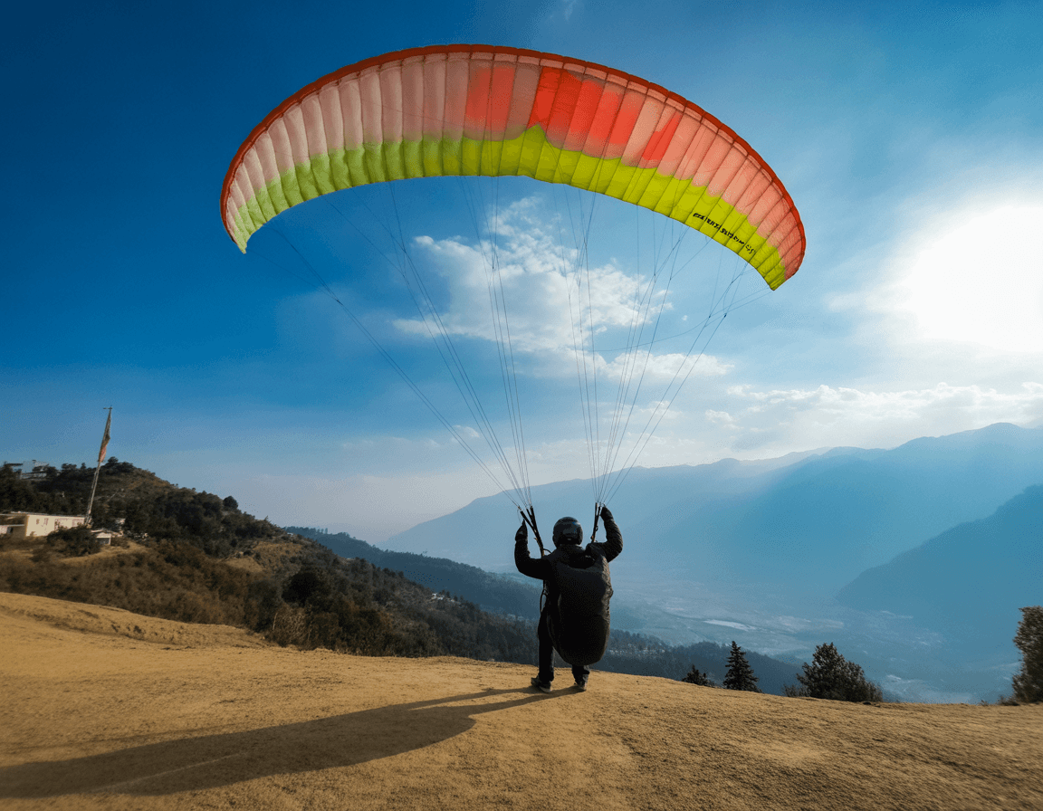 Jammu's Commercial Paragliding Set to Take Off Near Aitham