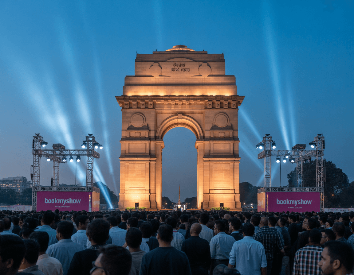 Delhi Embarks on Major Live Entertainment Initiative with BookMyShow
