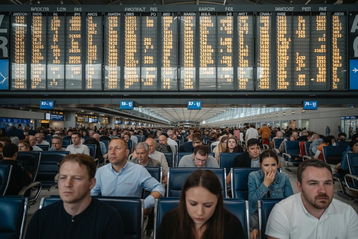 US Airlines Grapple with Extensive Flight Cancellations and Delays Amid Travel Volume Surge