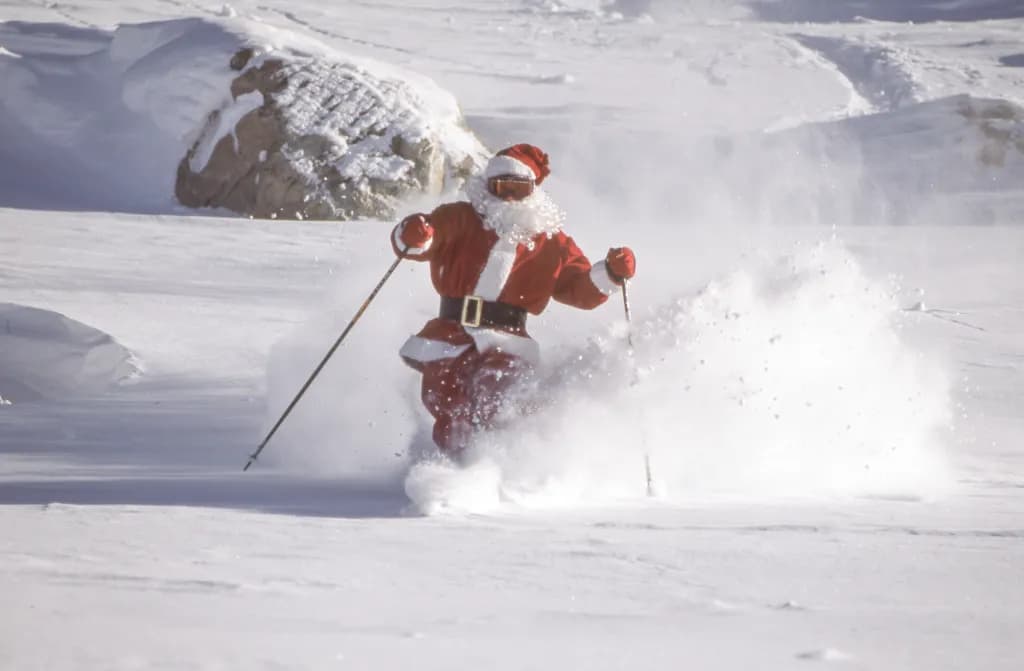 Whistler’s Festive Santa Ski Day Brings Holiday Fun to the Slopes