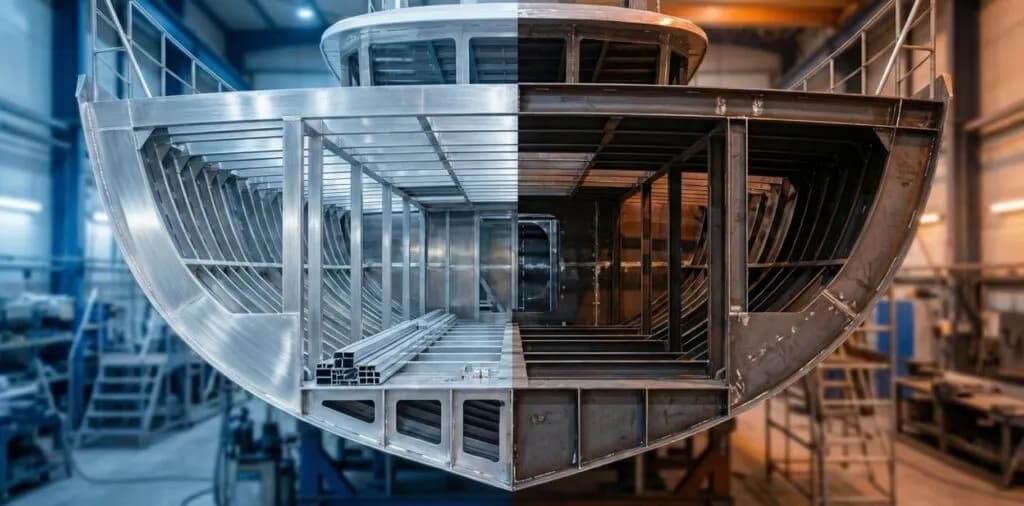 Choosing Between Aluminium and Steel Yacht Hulls