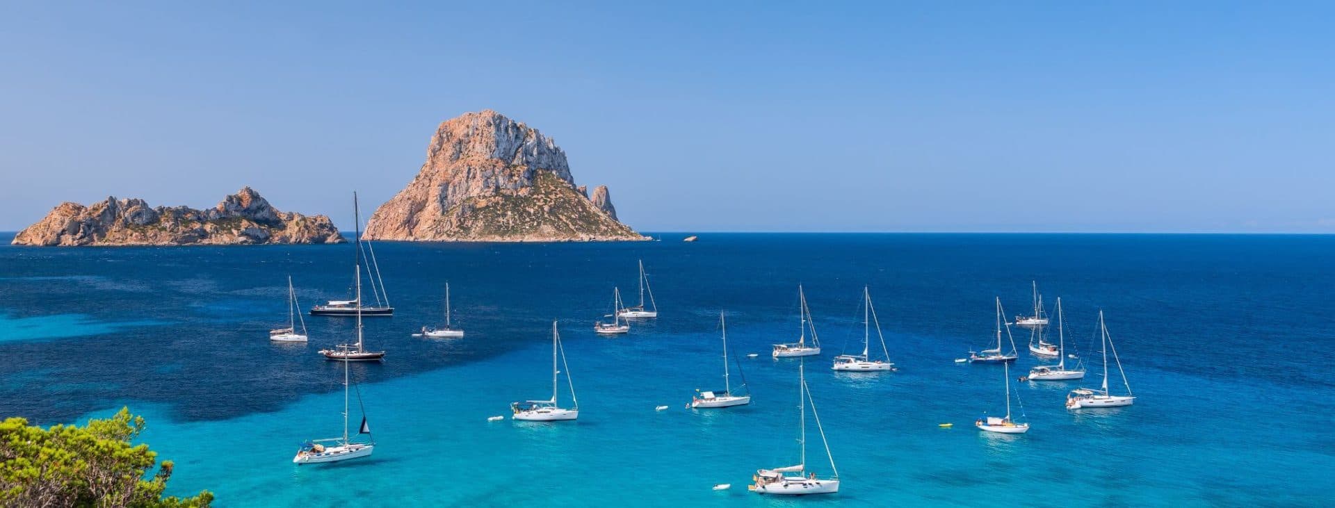 One-Week Sailing Route Around Ibiza