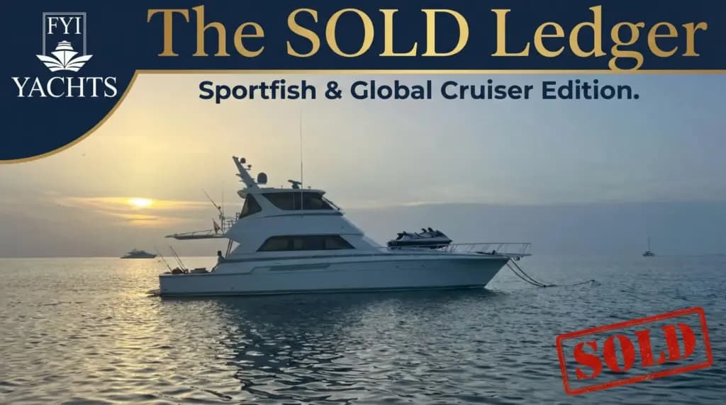 Sold Ledger — Sportfish and Global Cruisers