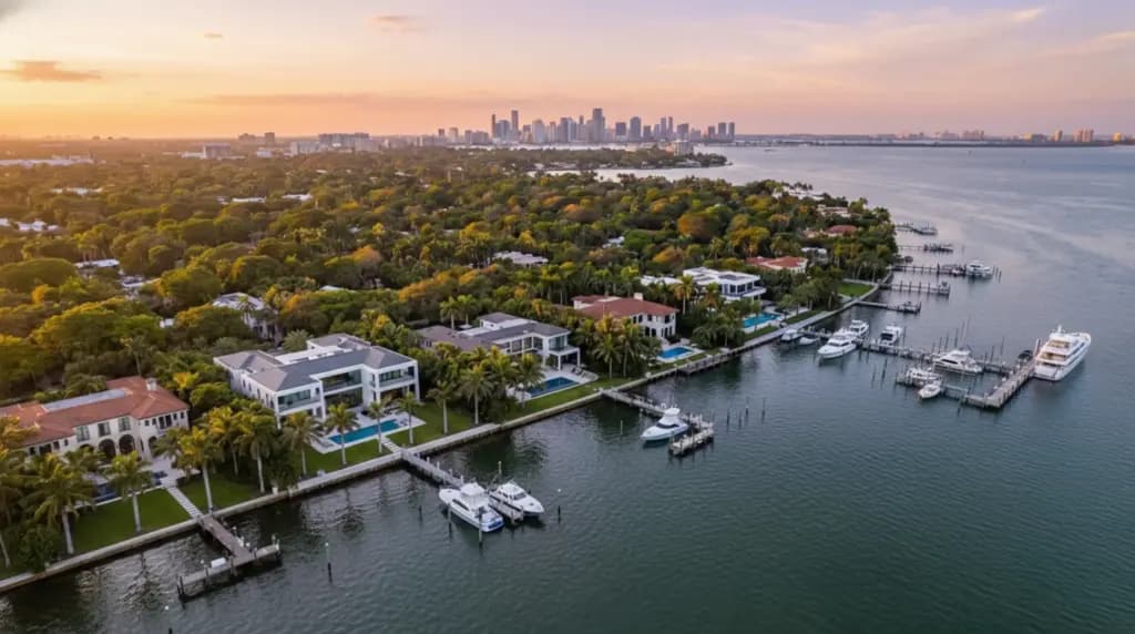 Coconut Grove’s Quiet Rise in Waterfront Wealth