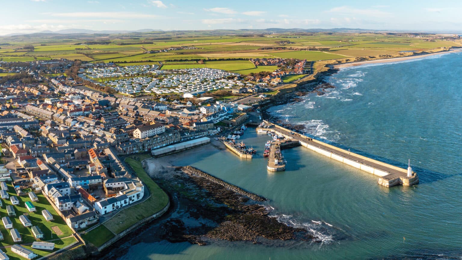 Coastal Hopping to Holy Island by Trailer-Sailer