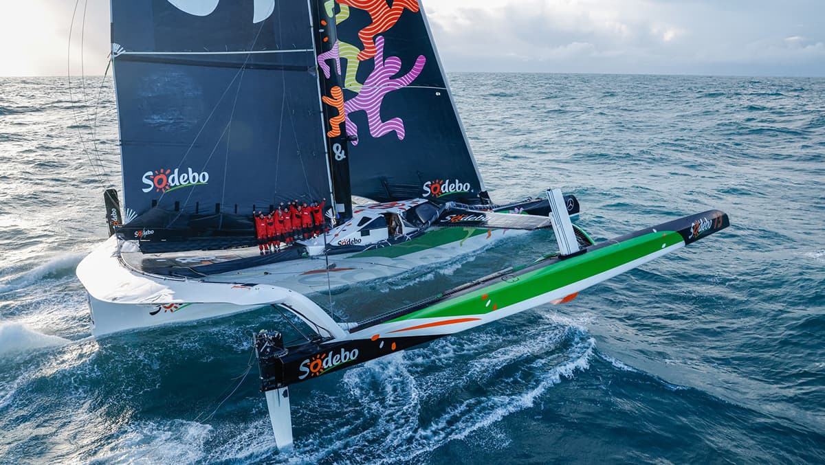 Sodebo’s 40-day Jules Verne circumnavigation