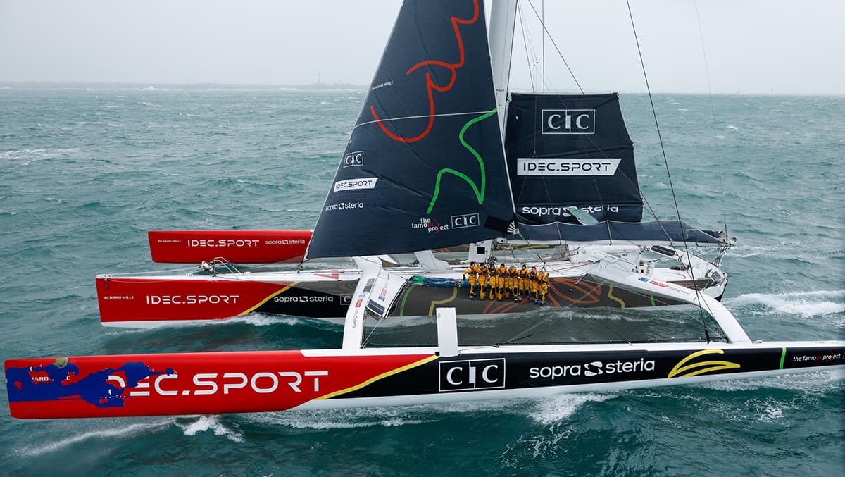 Historic All-Female Non-Stop Round-the-World Sail