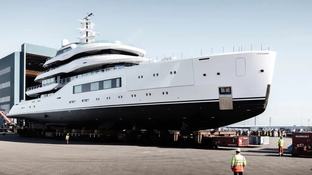 Third Amels 80 Superyacht Project Zurich Launch