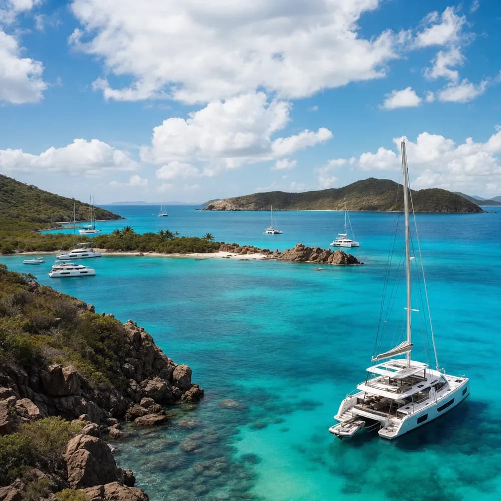 Top 5 Catamaran Anchorages in the British Virgin Islands
