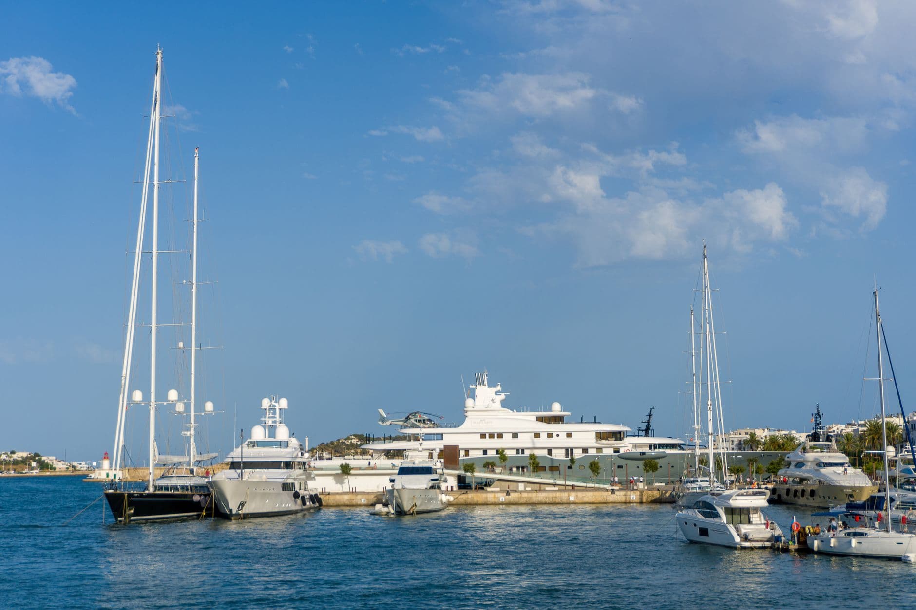 Superyacht charter in Spain by the numbers: cities and day rates