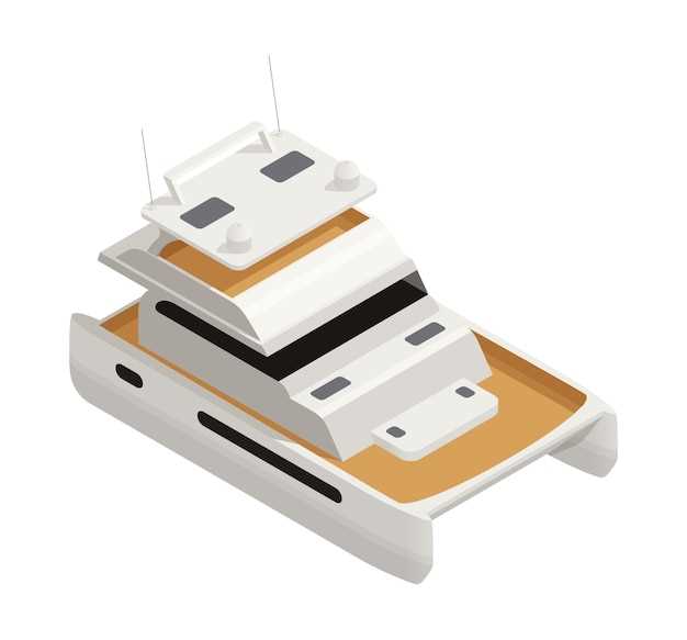Deck Plan: Exterior Spaces, Sun Deck, and Tender Storage