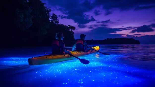 Night Time Glow Paddle at Pensacola Beach Resort