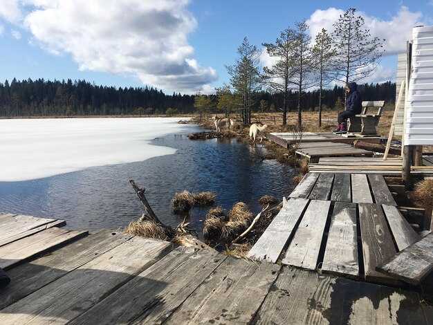 Water activities around the lake: rentals and guided options