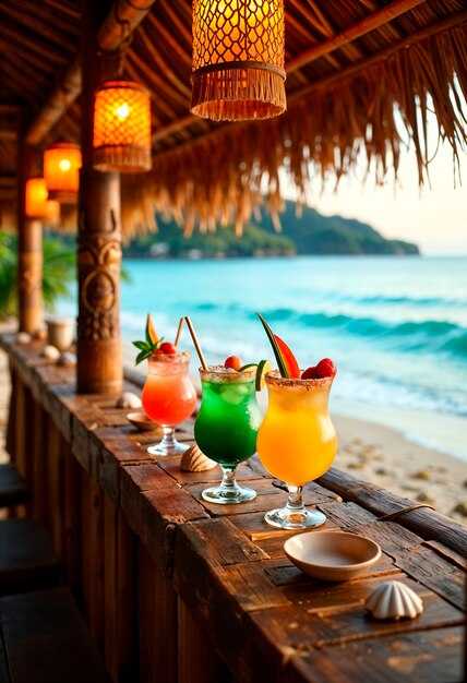 Signature Drinks and Menu Highlights to Try at Caribbean Beach Bars