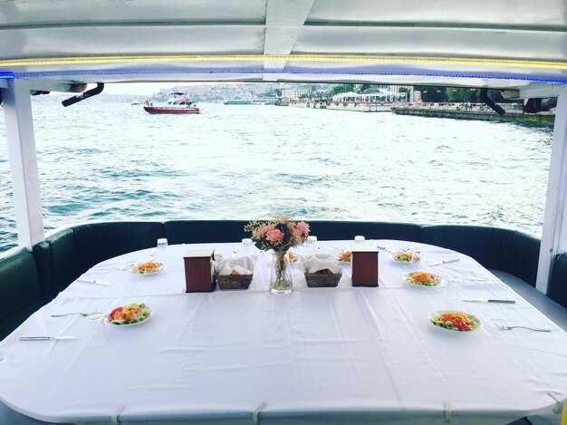 Availability and yacht options by booking horizon