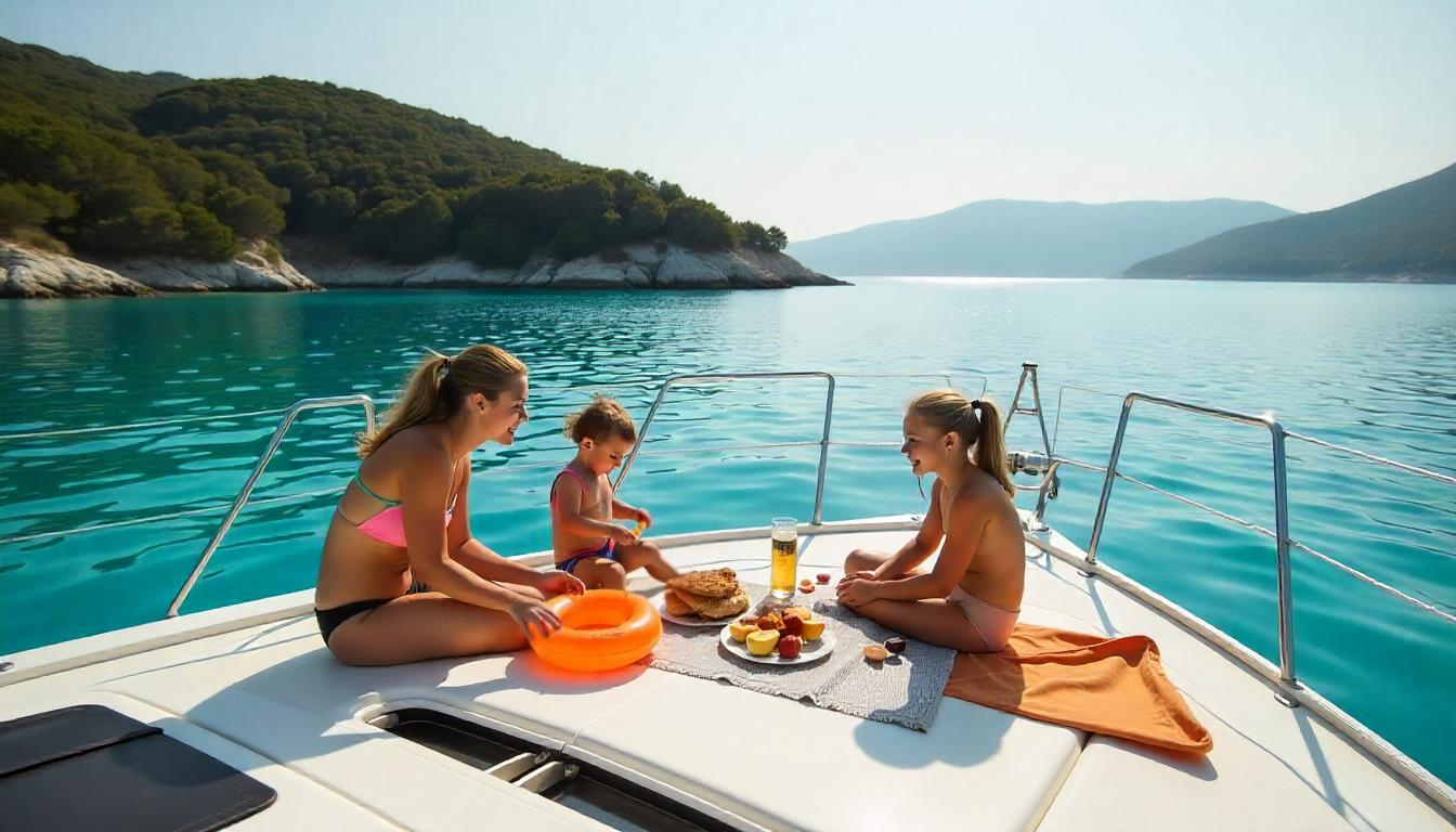 Yachting i Turkiet med barn: Familjerutter och underhållning