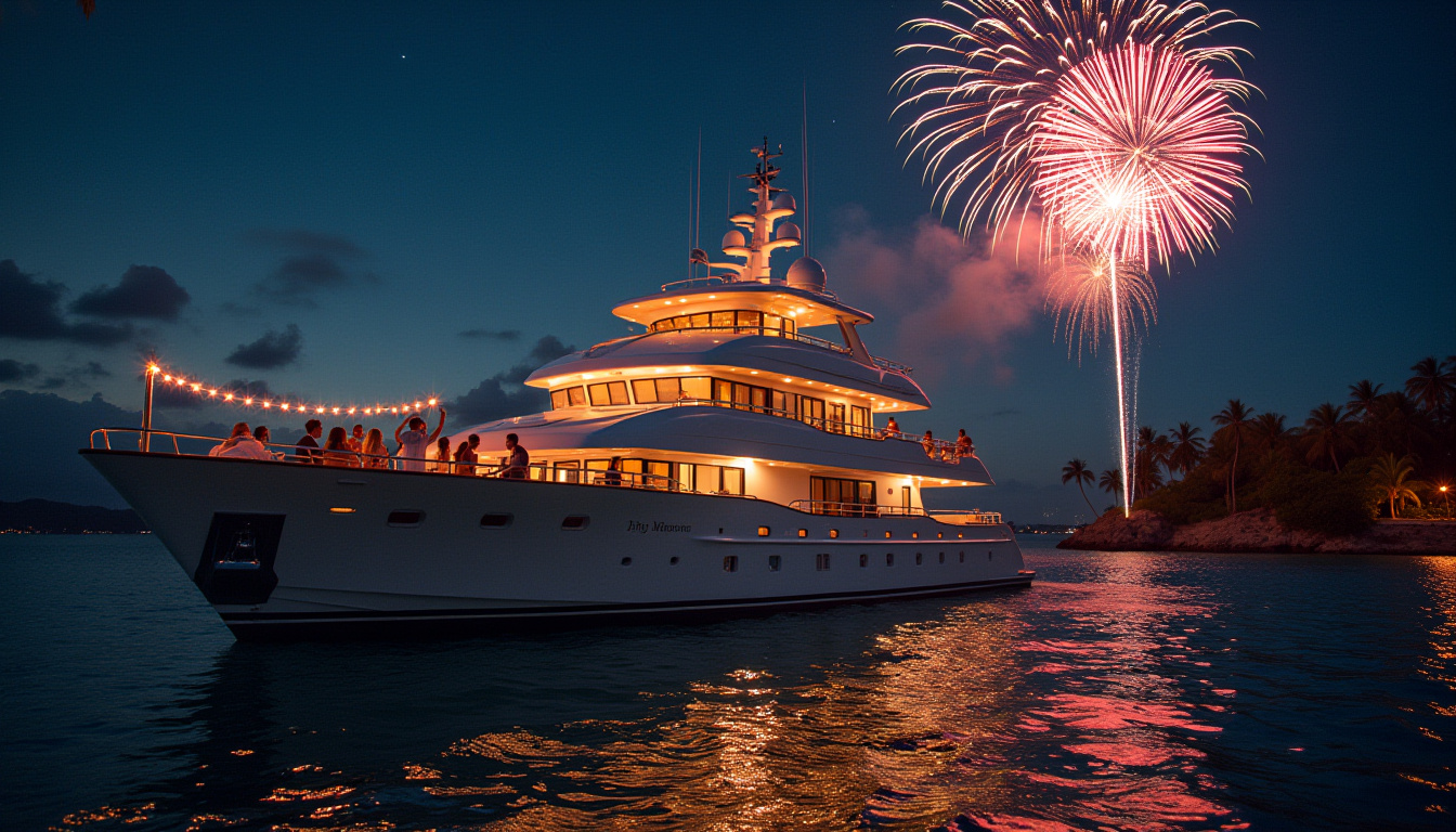 Yachts pour les fêtes de fin d'année : idées et options