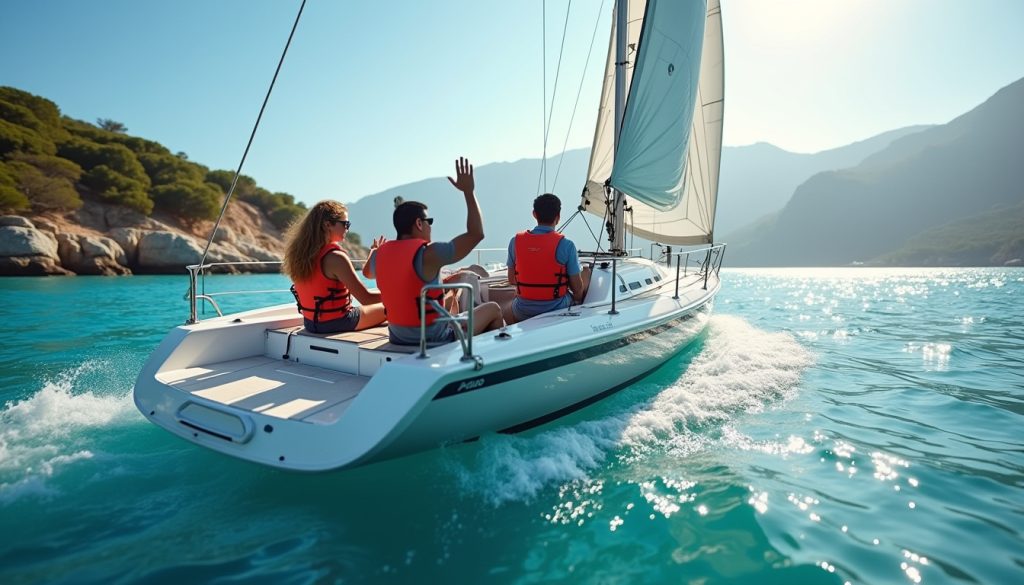 Yachting för nybörjare: Första upplevelsen på vattnet