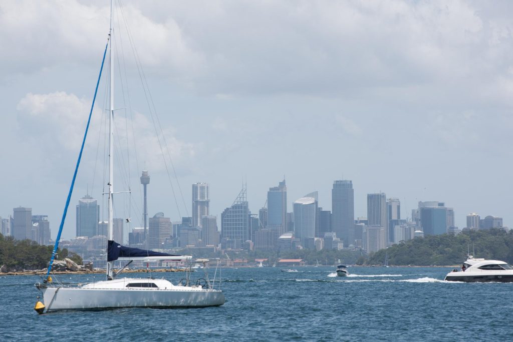 Båtar vid Atlantic City