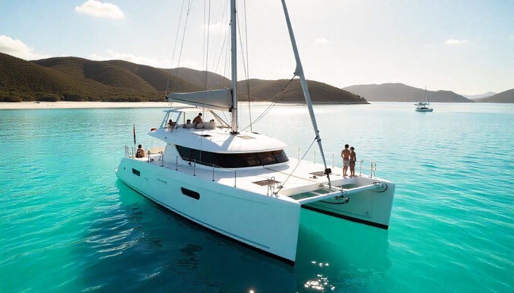 Voilier dans les Whitsundays : Le paradis tropical de l'Australie