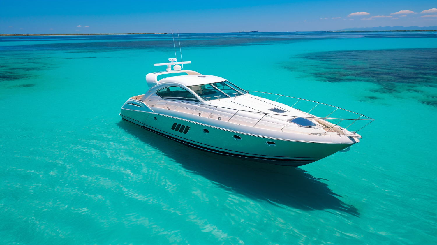 Unwind in Style: Prozkoumejte podmanivé jónské zátoky na opulentní motorové jachtě Azimut 46