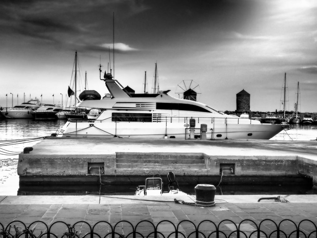 spectacular yachts in films