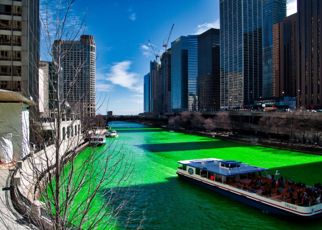 Boating Through Chicago’s Green River: St. Patrick’s Day Traditions