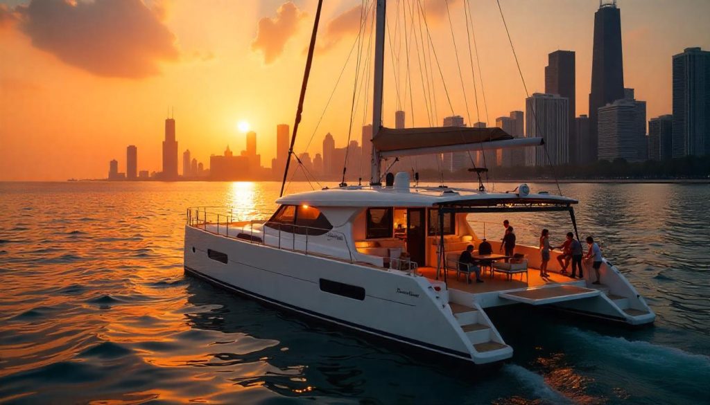 how to charter a yacht for a music festival at sea Chicago 2025
